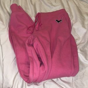 Pink sweats!